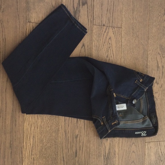 J. Crew dark wash toothpick jeans - Picture 2 of 4